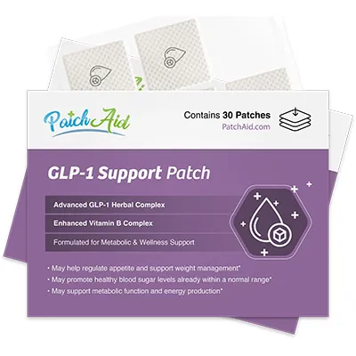 PatchAid GLP-1 Support Patch product packaging